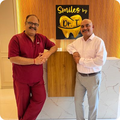 Dr T with a happy patient